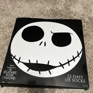 Nightmare Before Christmas 12 Days of Socks